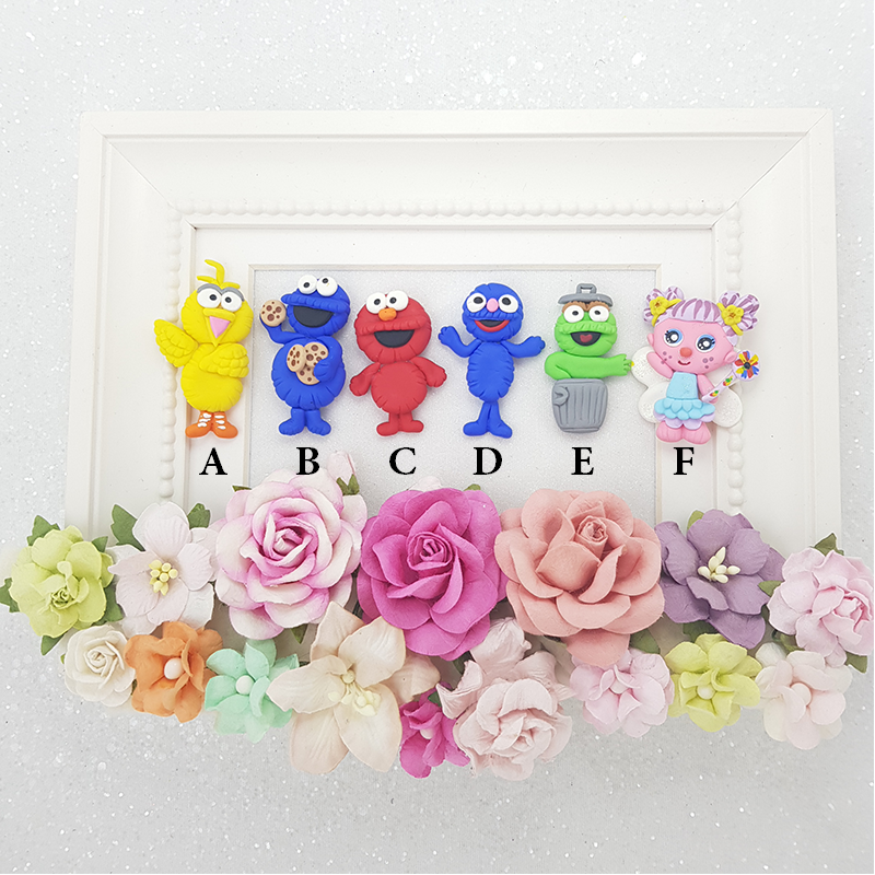 Good friends puppets - Embellishment Clay Bow Centre