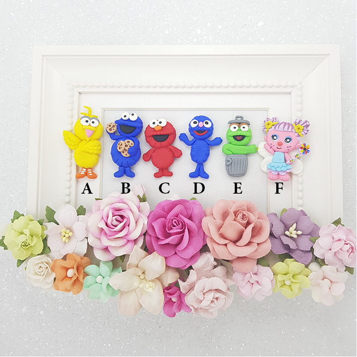 Good friends puppets - Embellishment Clay Bow Centre