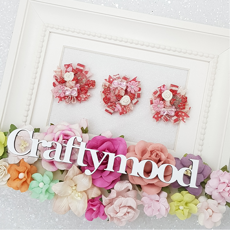 Konker - Embellishment Clay Bow Centre