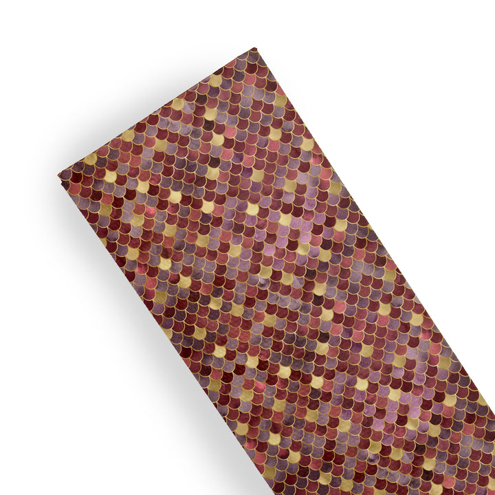 mermaid tail scales - Pu Leather vinyl - canvas - choose Fabric material Sheets