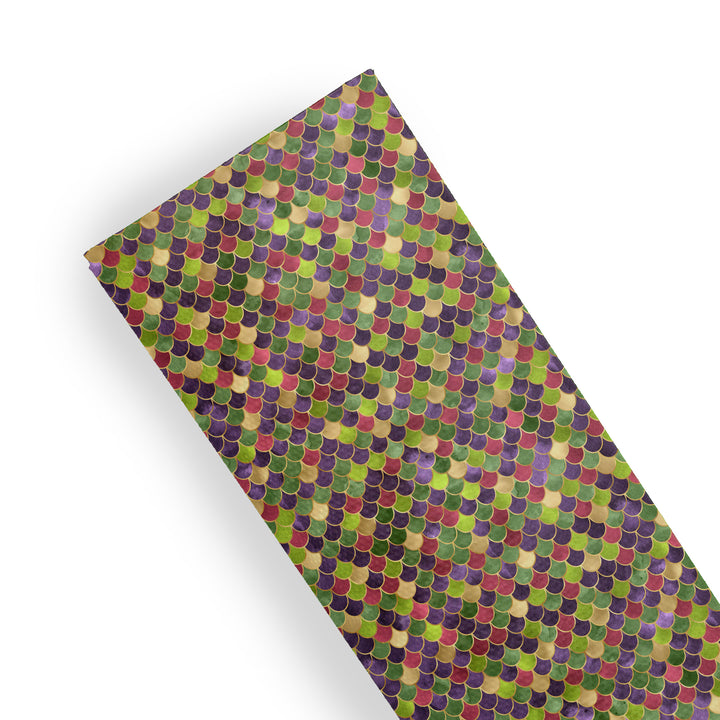 mermaid tail scales - Pu Leather vinyl - canvas - choose Fabric material Sheets