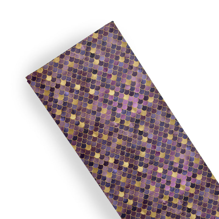 mermaid tail scales - Pu Leather vinyl - canvas - choose Fabric material Sheets