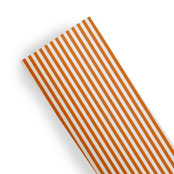 Stripe - Leatherette vinyl - canvas - choose Fabric material Sheets
