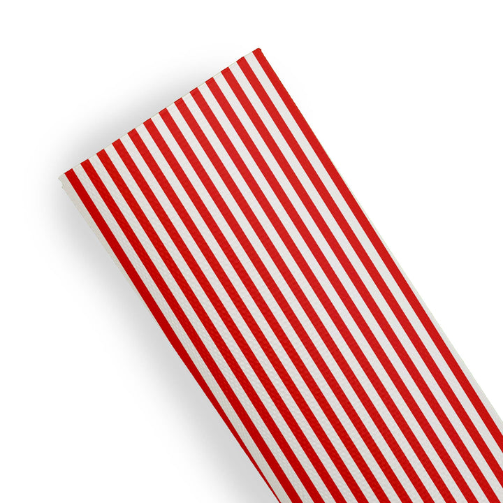 Stripe - Leatherette vinyl - canvas - choose Fabric material Sheets