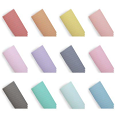 Stripe - Leatherette vinyl - canvas - choose Fabric material Sheets