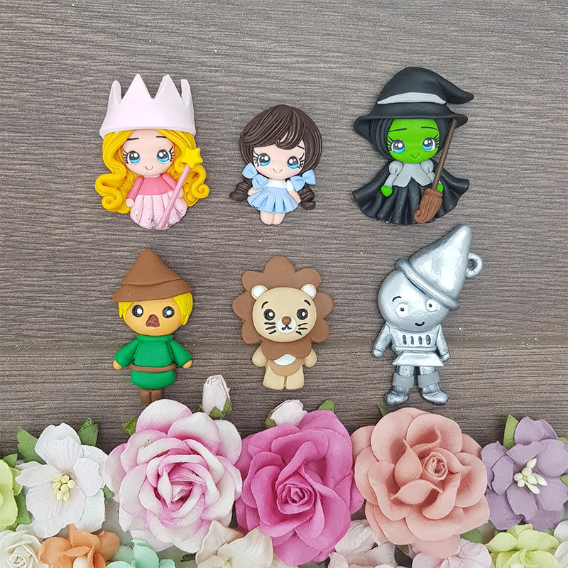 Wizard story - Embellishment Clay Bow Centre