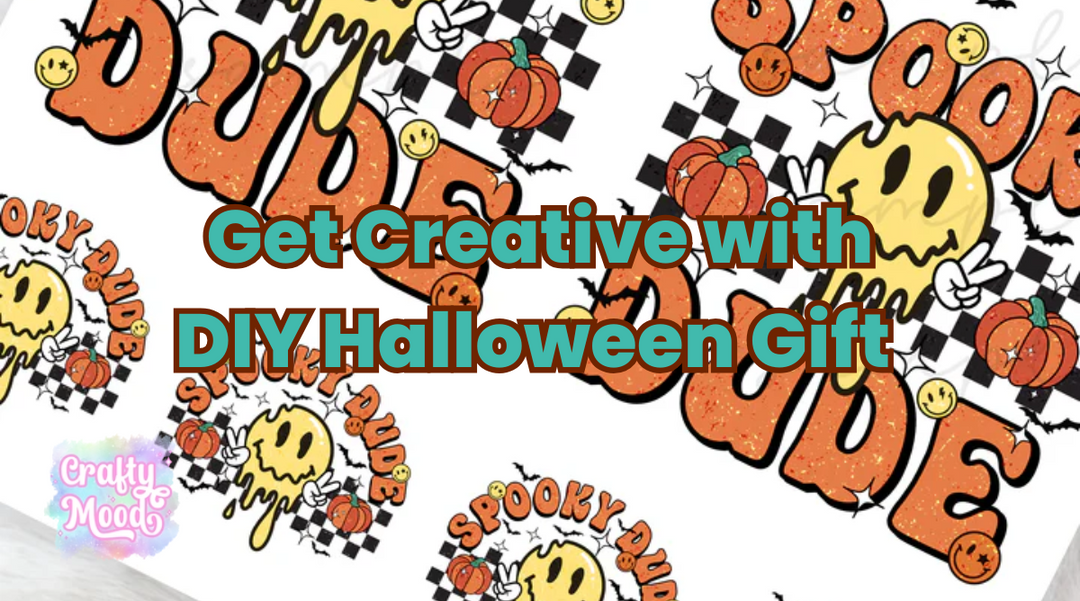 👻 Spooktacular DIY Halloween Gifts: Get Creative with UV DTF and DTF Stickers! 🎃