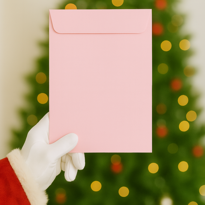 Light Pink A4 envelope