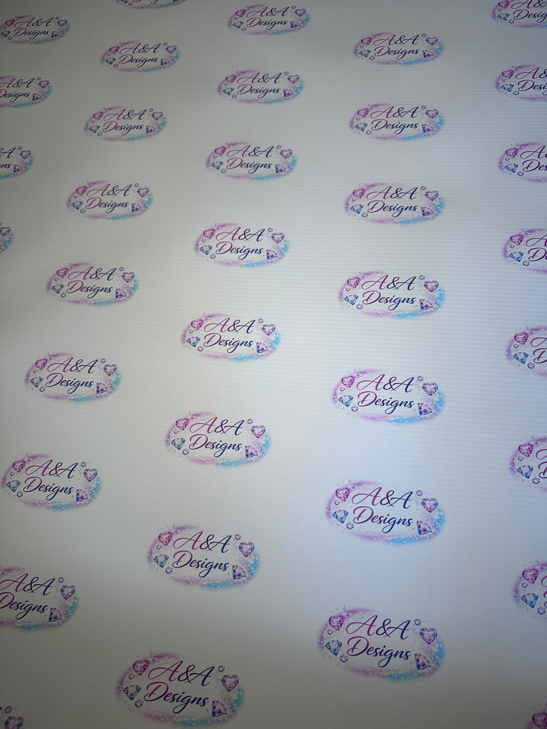 Logo Printed Backdrop - business branding