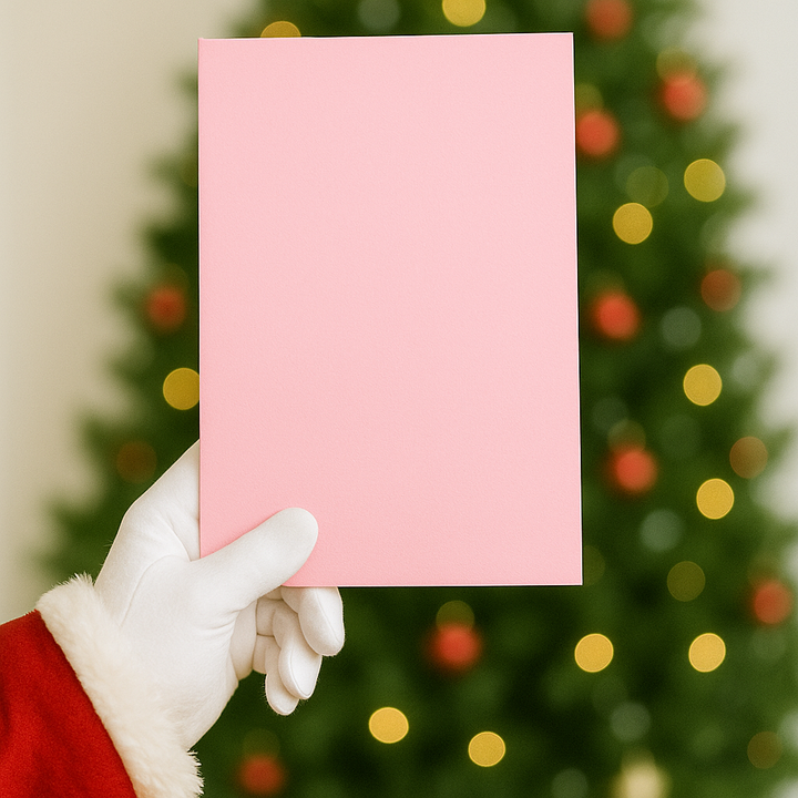 Light Pink A4 envelope