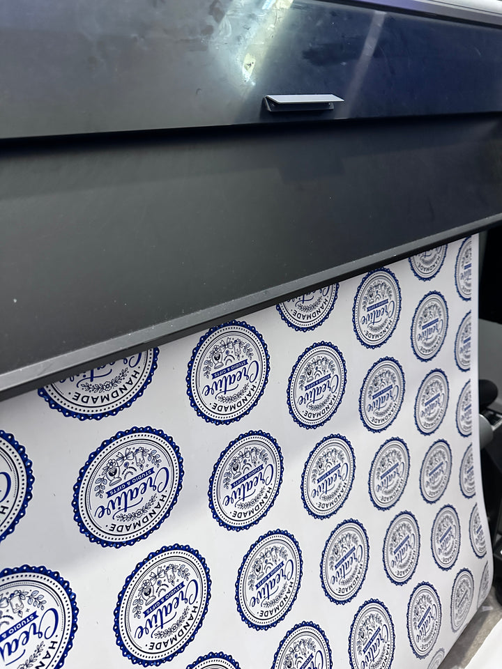 Logo Printed Backdrop - business branding