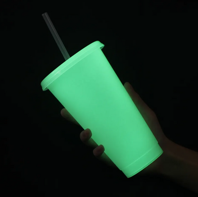 Glow In the Dark  - Solid colour Cold cup 24oz