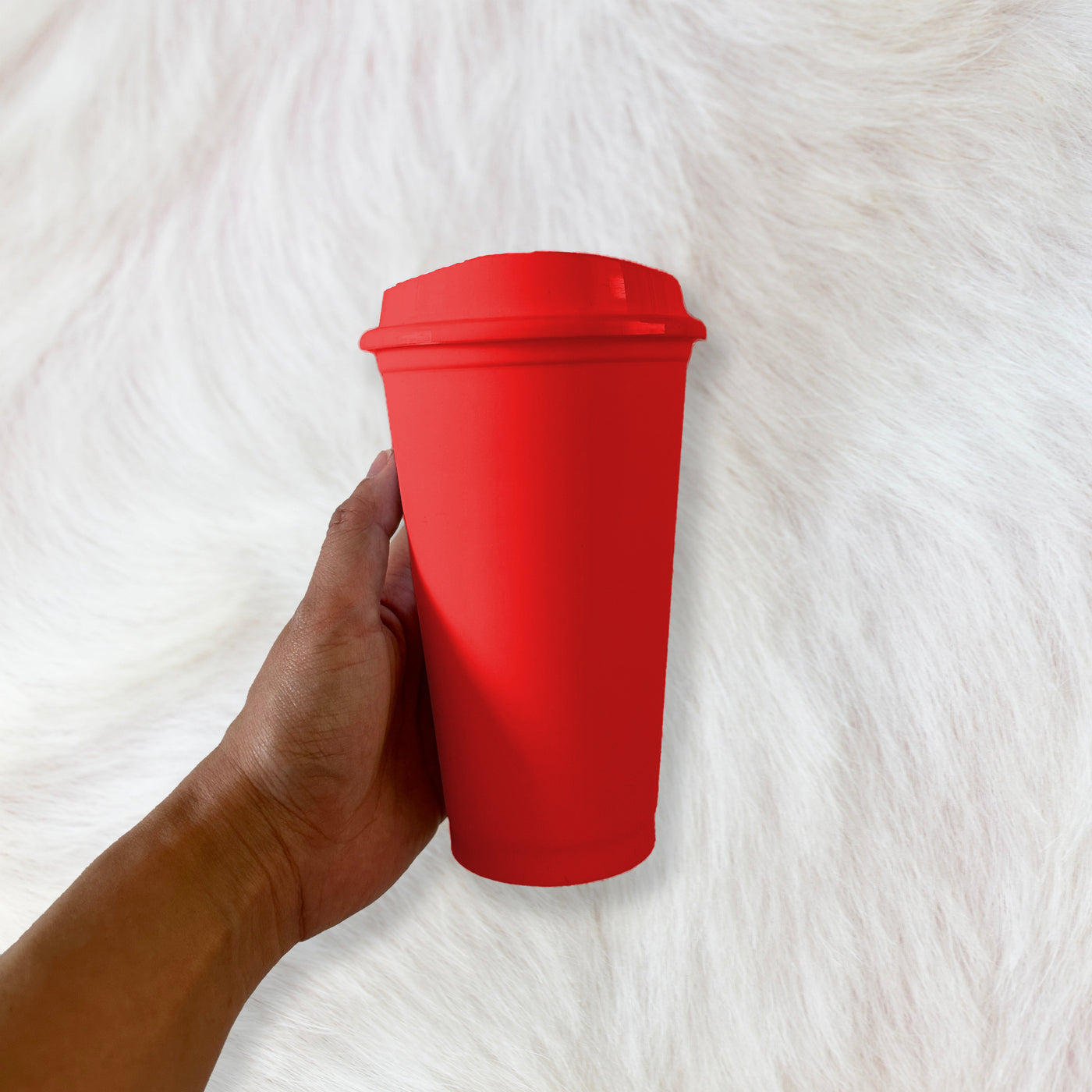 Red 16oz - 470ml Hot Cups