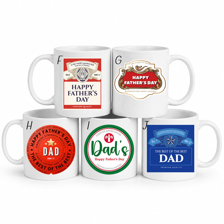 Personalised beer decal - Father's Day - custom name - UV DTF