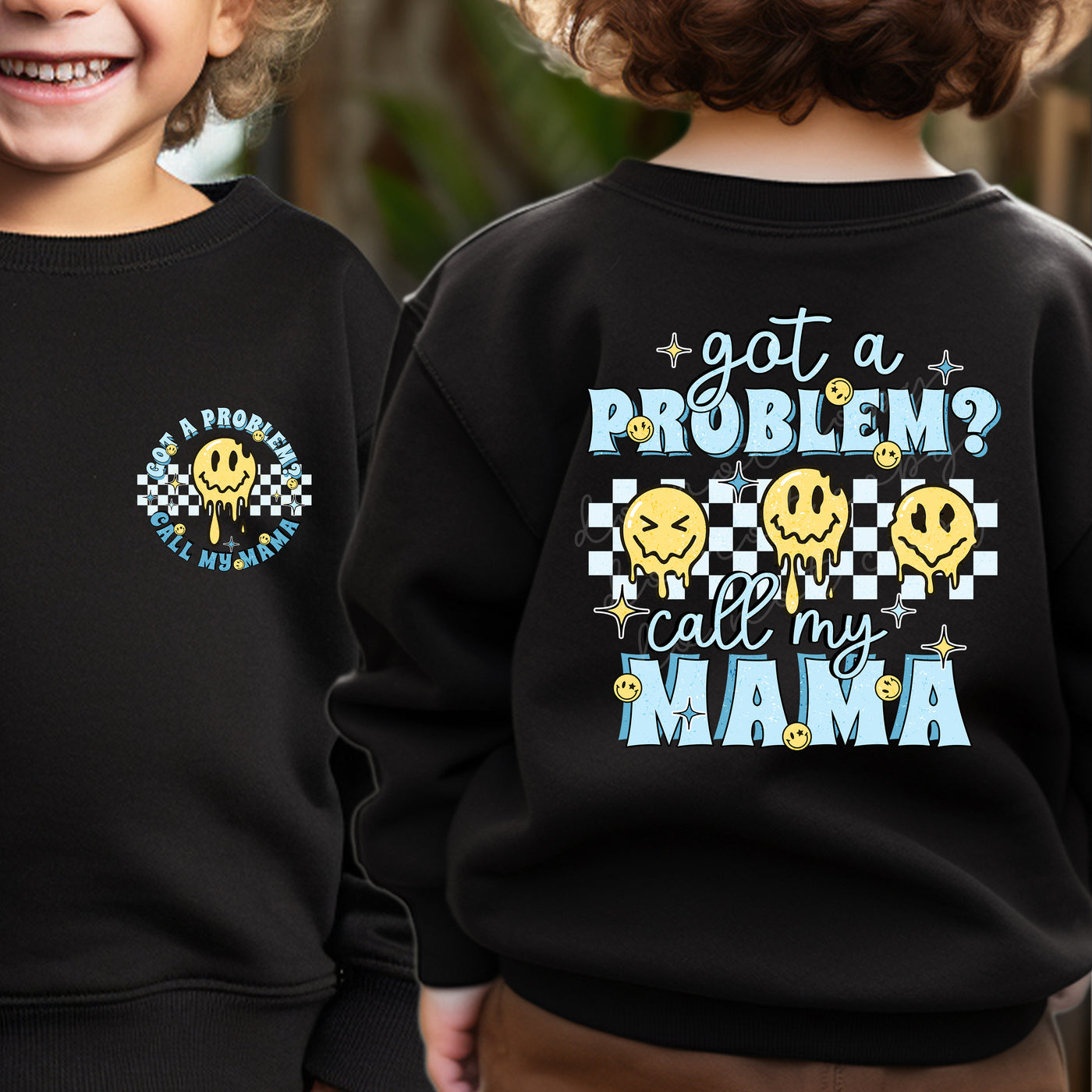 Got a problem call my mama - CHOOSE UV DTF decal - DTF Transfer