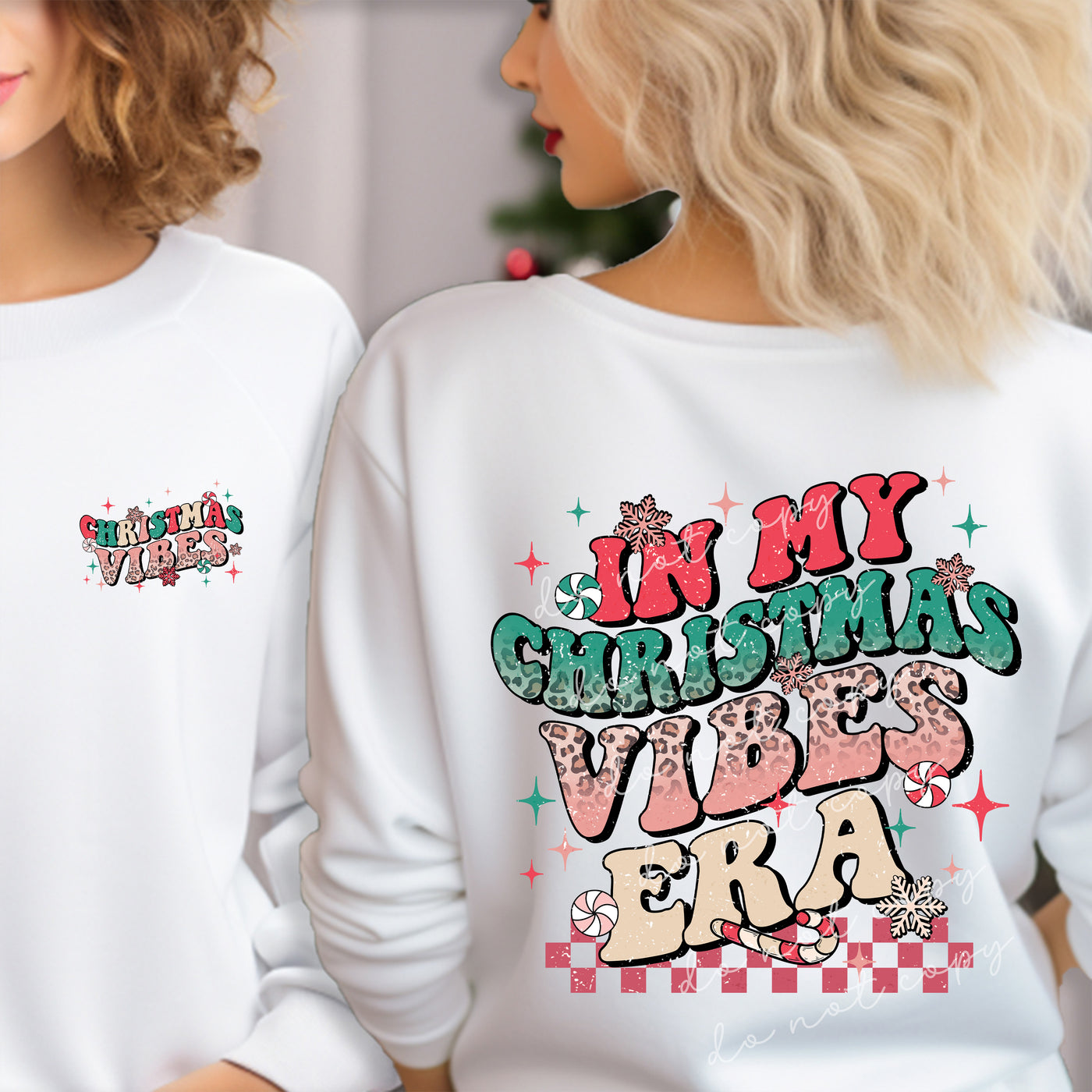 Christmas era - CHOOSE UV DTF decal - DTF Transfer