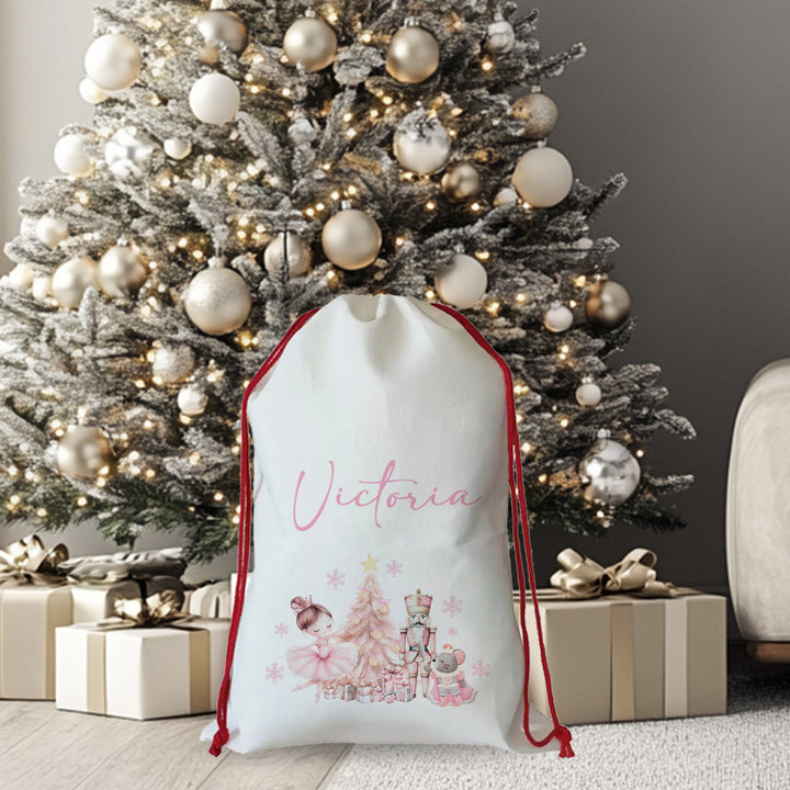 Pink tree nutcracker - CHOOSE UV DTF decal - DTF Transfer