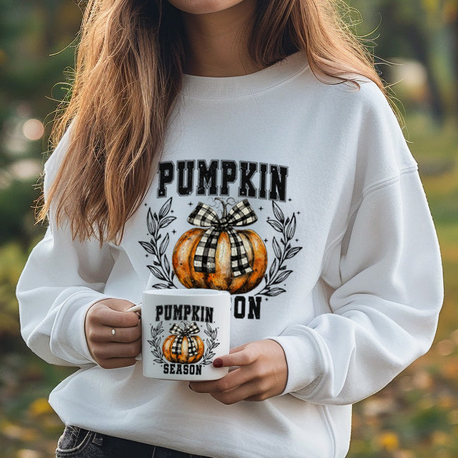 Pumpkin season - CHOOSE UV DTF decal - DTF Transfer