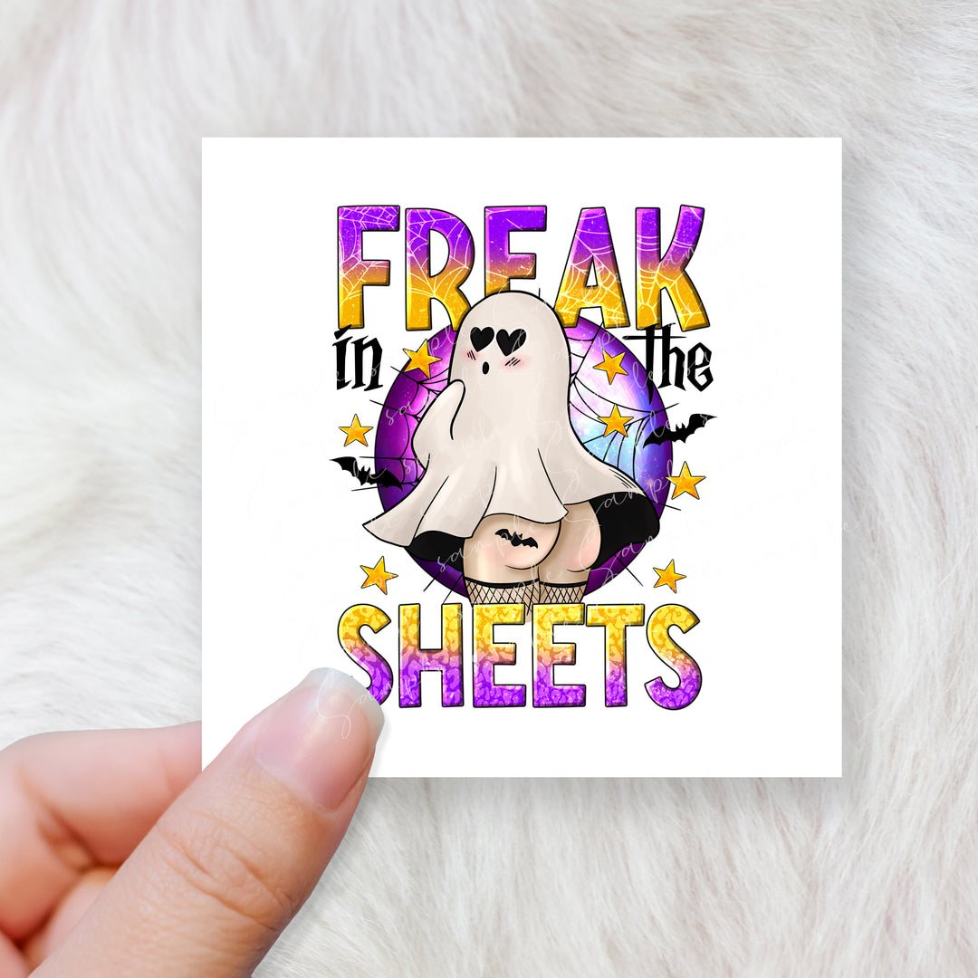 Freak in the sheet - CHOOSE UV DTF decal - DTF Transfer