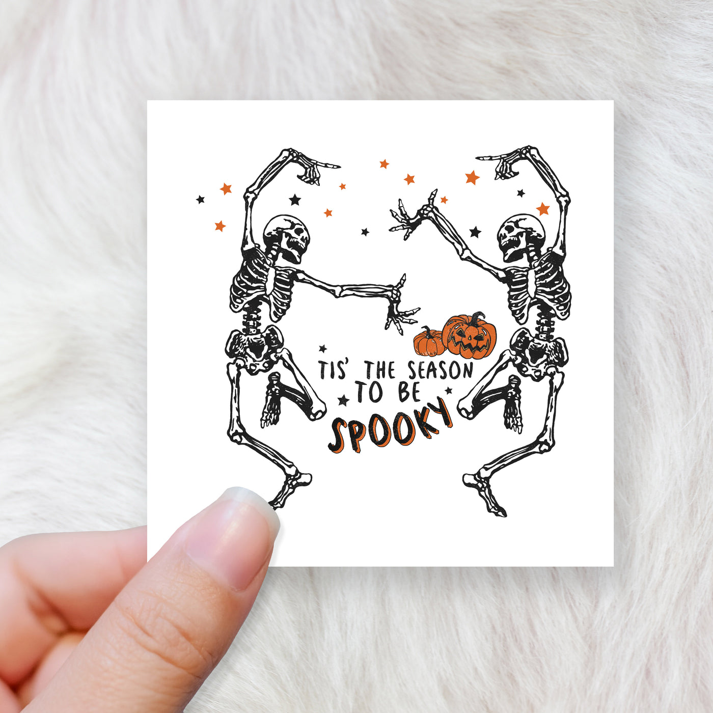 Tis' season to be spooky - CHOOSE UV DTF decal - DTF Transfer