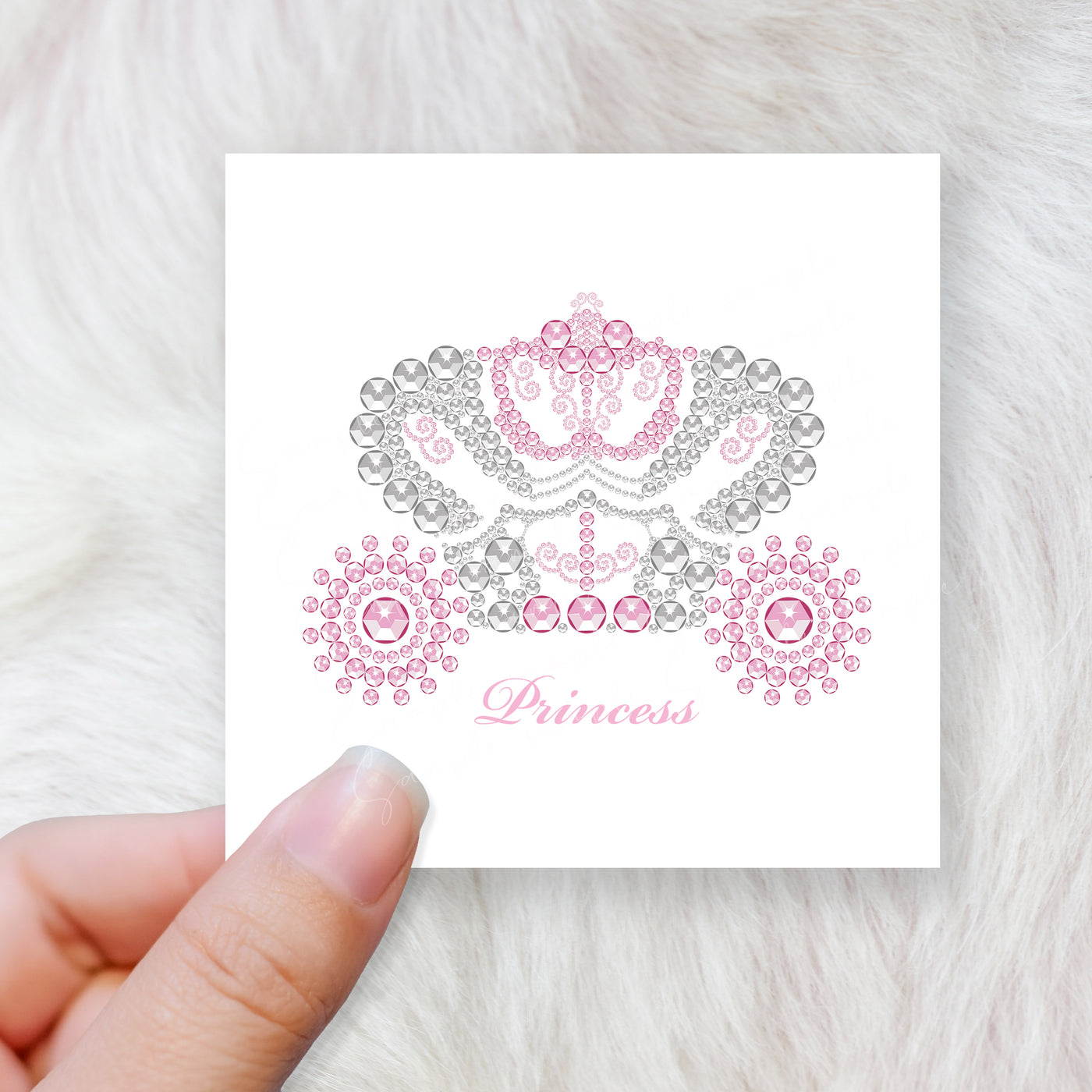 Princess cart - CHOOSE UV DTF decal - DTF Transfer