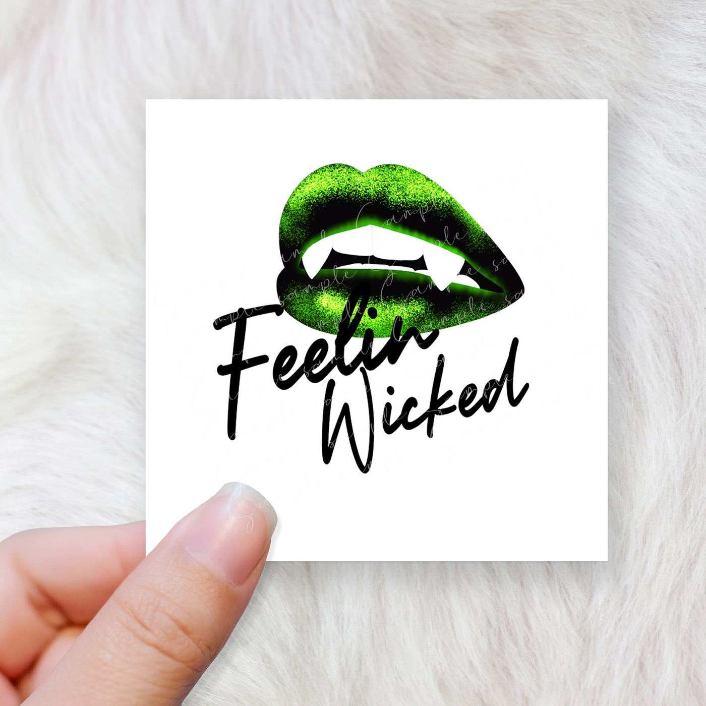 Feelin wicked - CHOOSE UV DTF decal - DTF Transfer