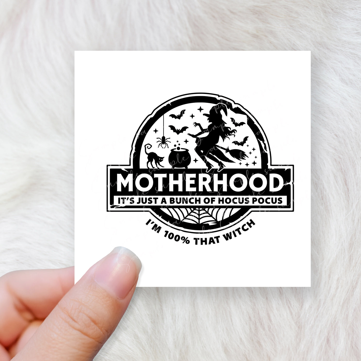 Motherhood hocus pocus - CHOOSE UV DTF decal - DTF Transfer