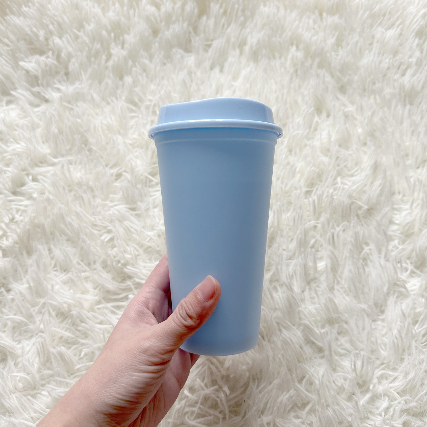 Pastel Blue 16oz - 470ml Hot Cups