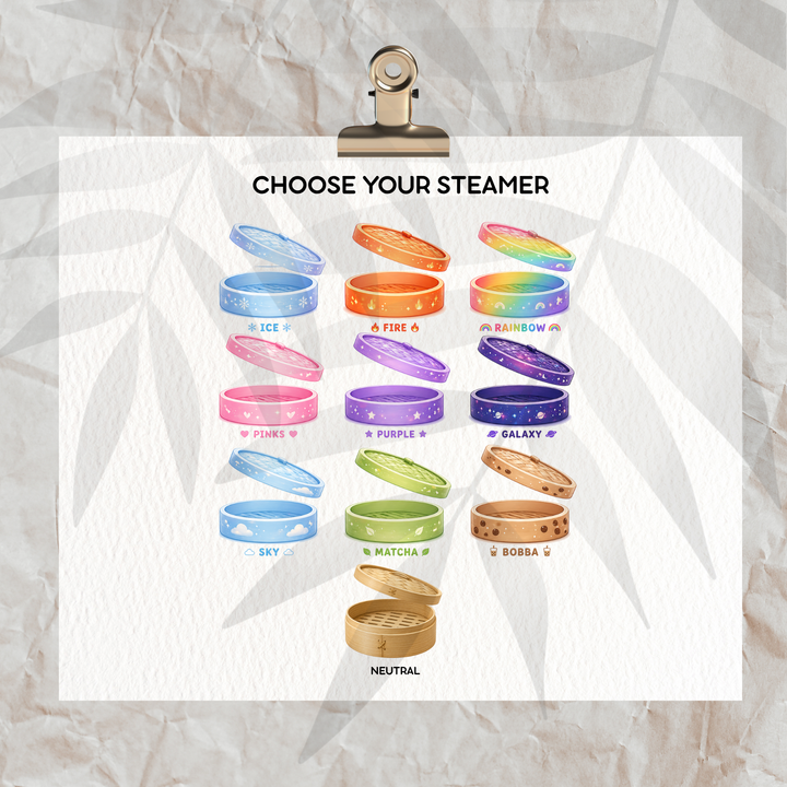 Choose your own Dumpling Glitter Squishy personalised - DTF transfer ready to press