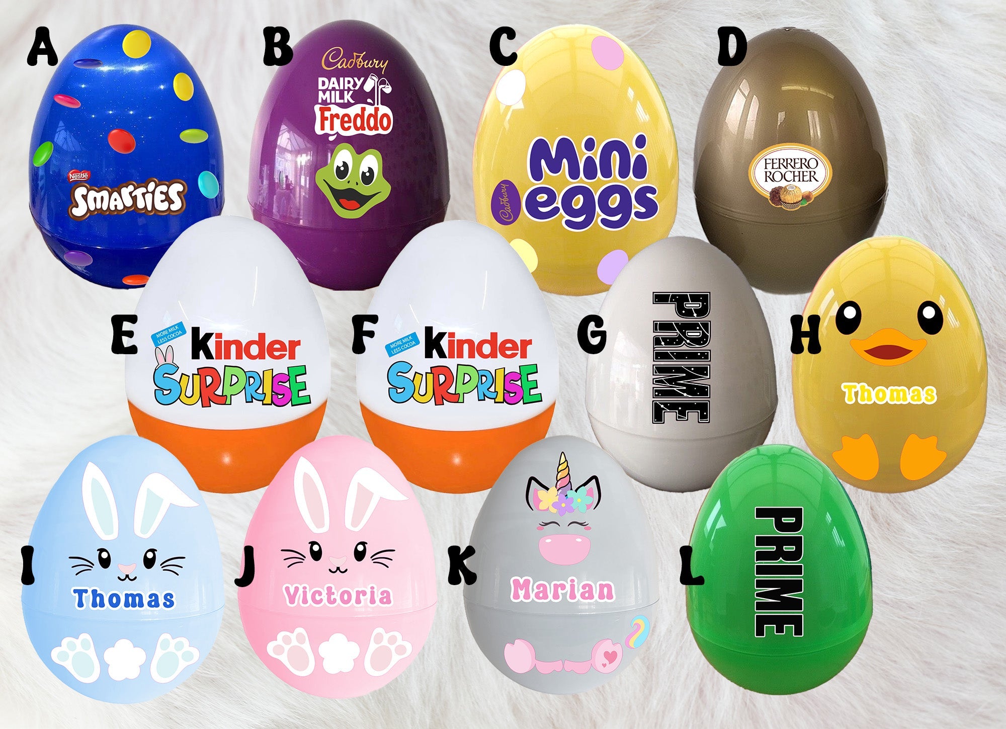 Uv DTF for large (egg 19cm tall ) Fillable Plastic Eggs – Crafty Mood
