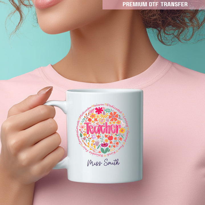 Personalised Warm dedicated teacher - UV DTF