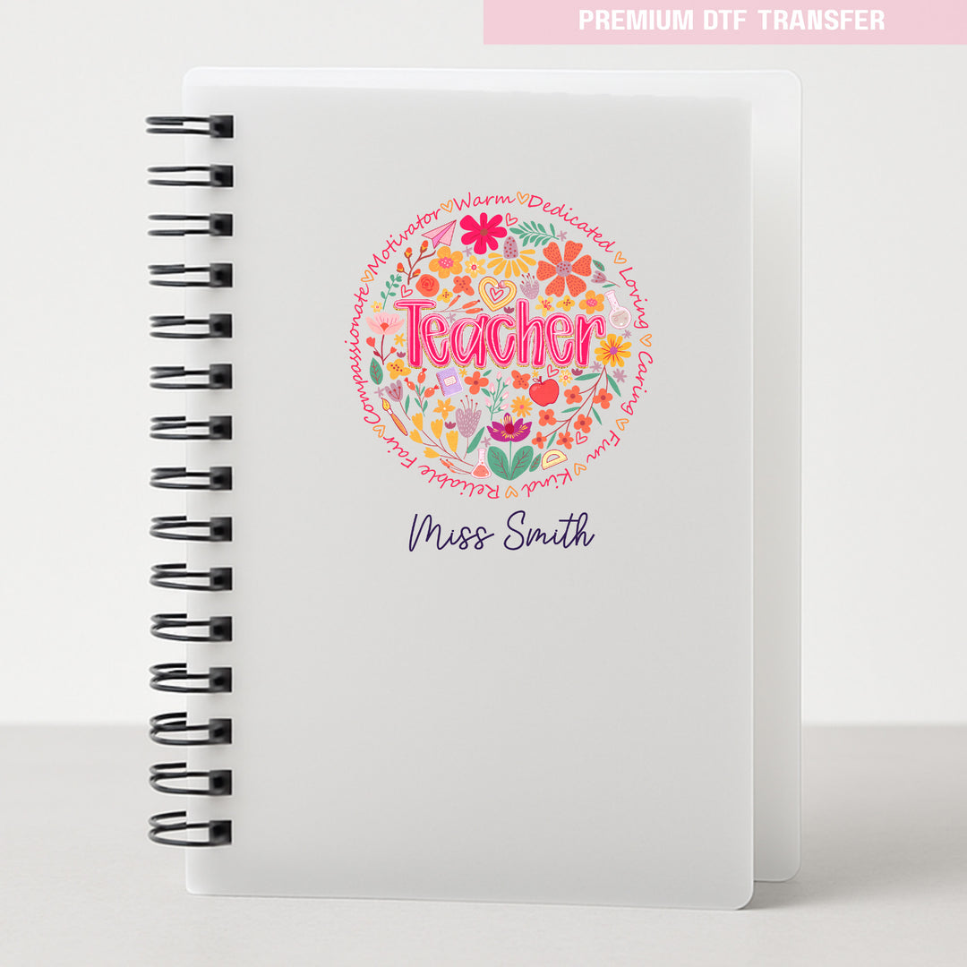 Personalised Warm dedicated teacher - UV DTF