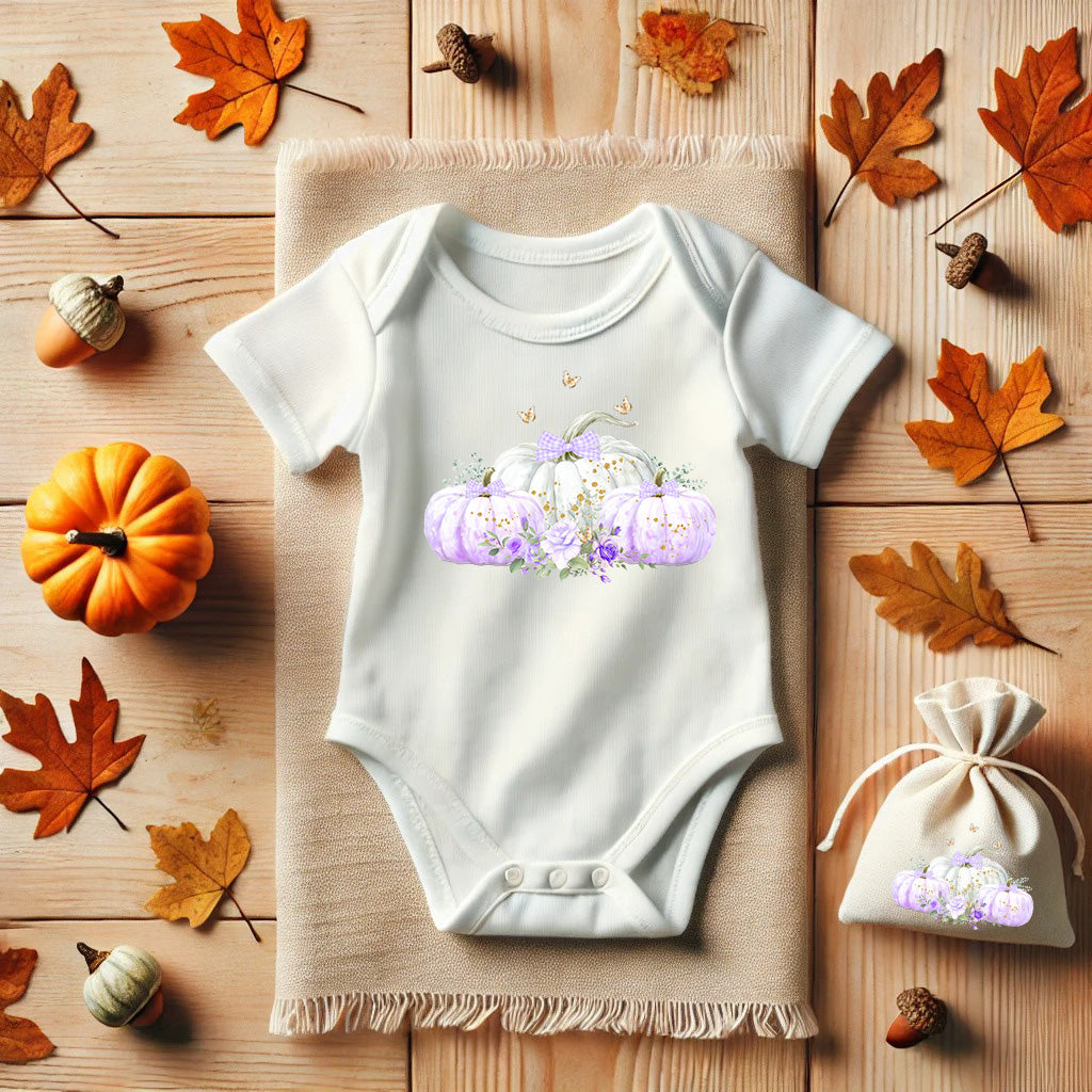 Lilac pumpkin - CHOOSE UV DTF decal - DTF Transfer