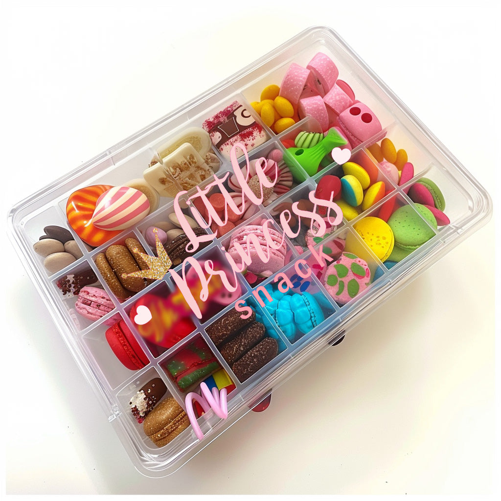 UV DTF for snack box -  treat box - football , travel snack , princess snack