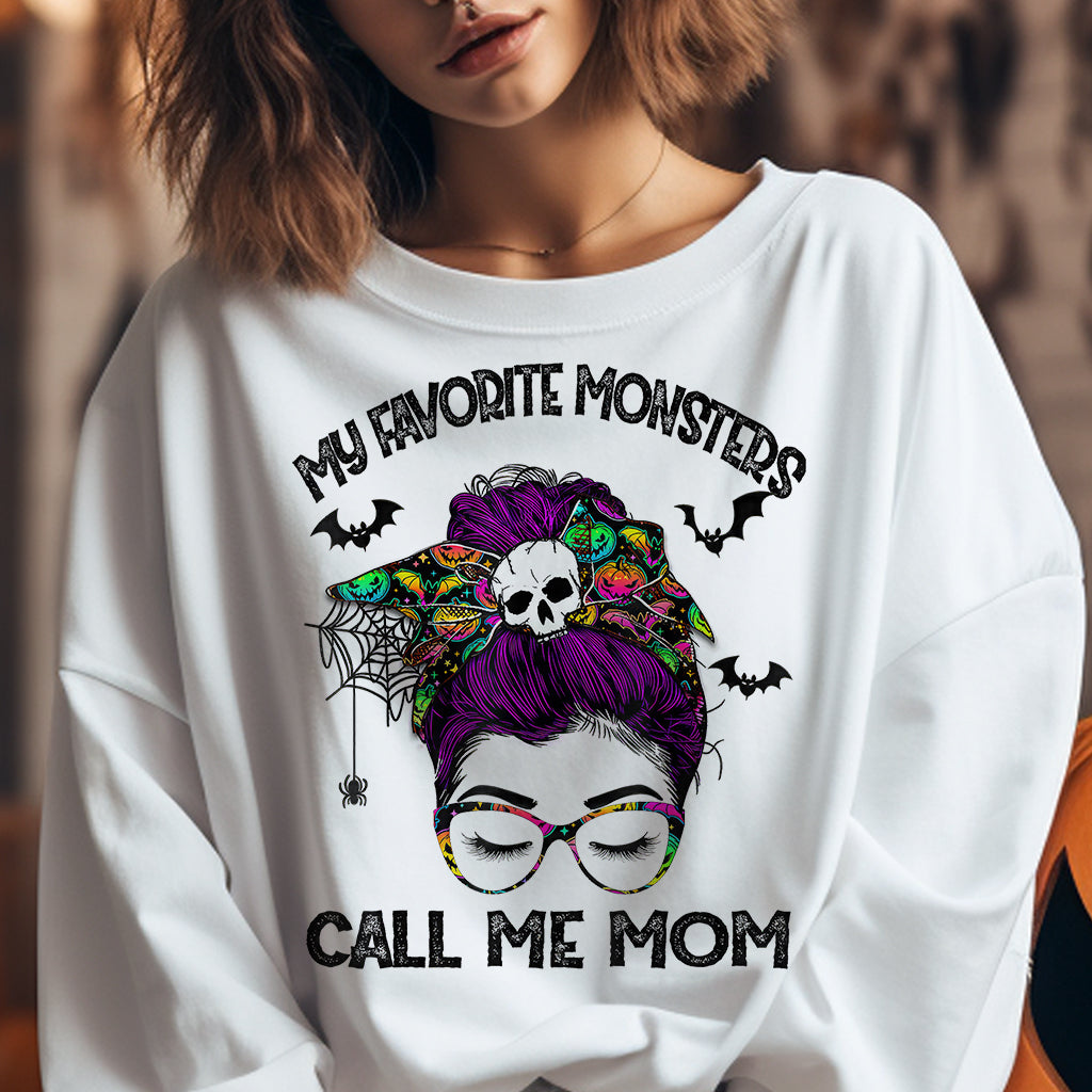 Favourite monsters call me mom - CHOOSE UV DTF decal - DTF Transfer