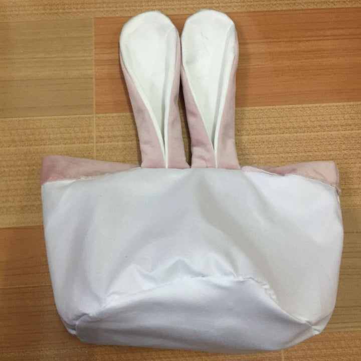 Large velvet easter bag - Plain