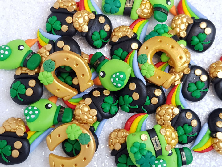 Clay Charm Embellishment - New St. Patrick - Crafty Mood