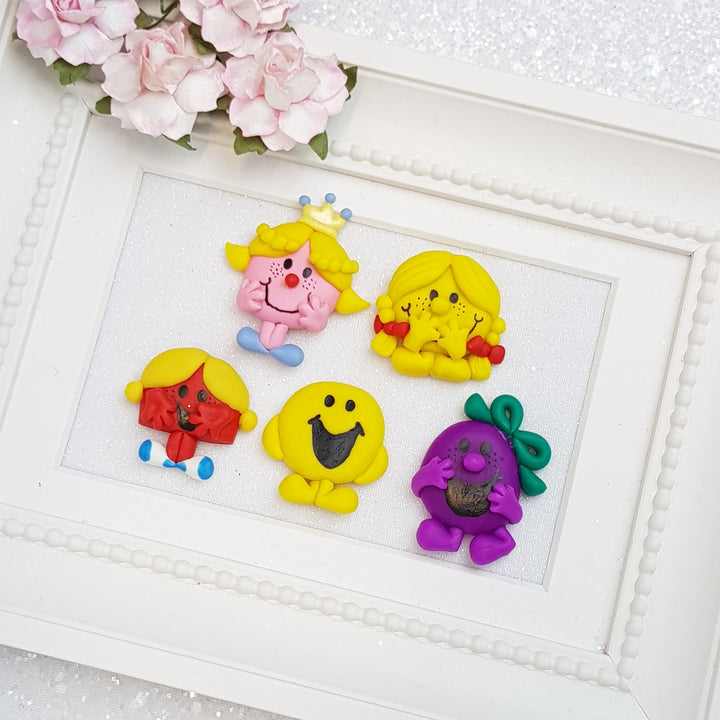 Sale Clay Charm Embellishment - mr and friend - Crafty Mood