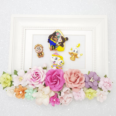 princess and prince - Embellishment Clay Bow Centre