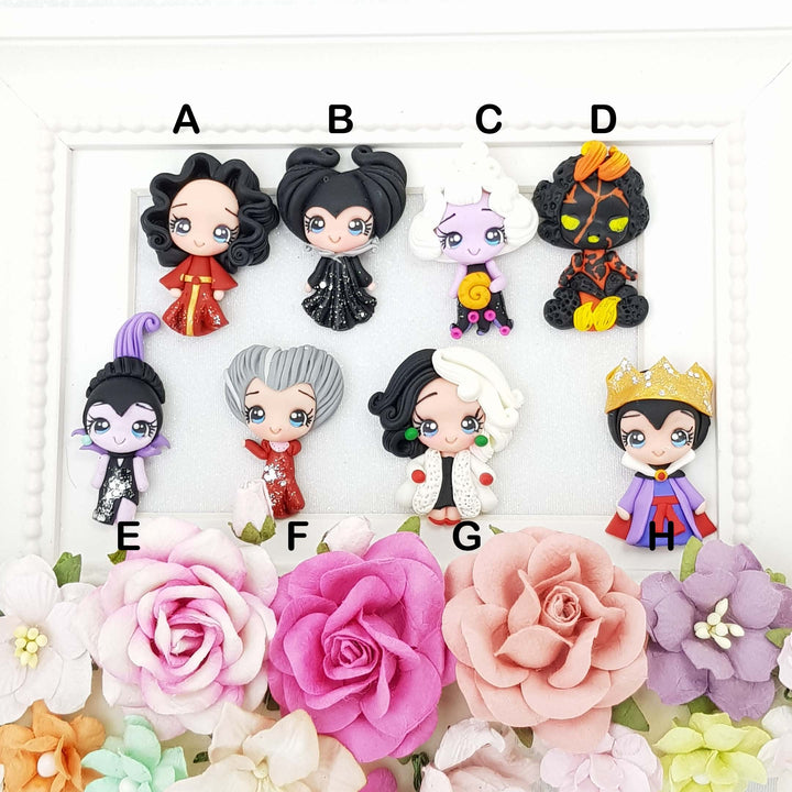 SALE villain - Clay Charm Embellishment limited