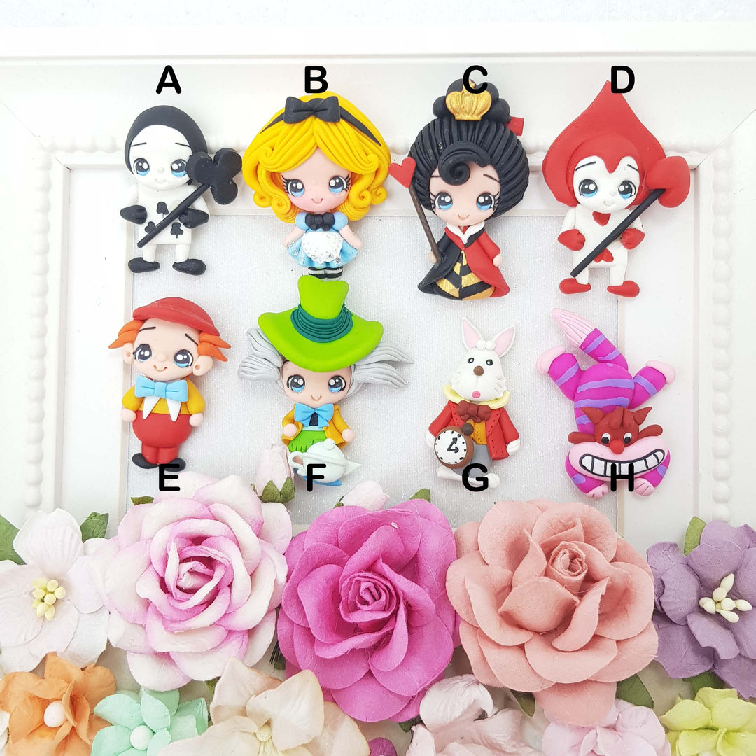 wonderland - Clay Charm Embellishment limited