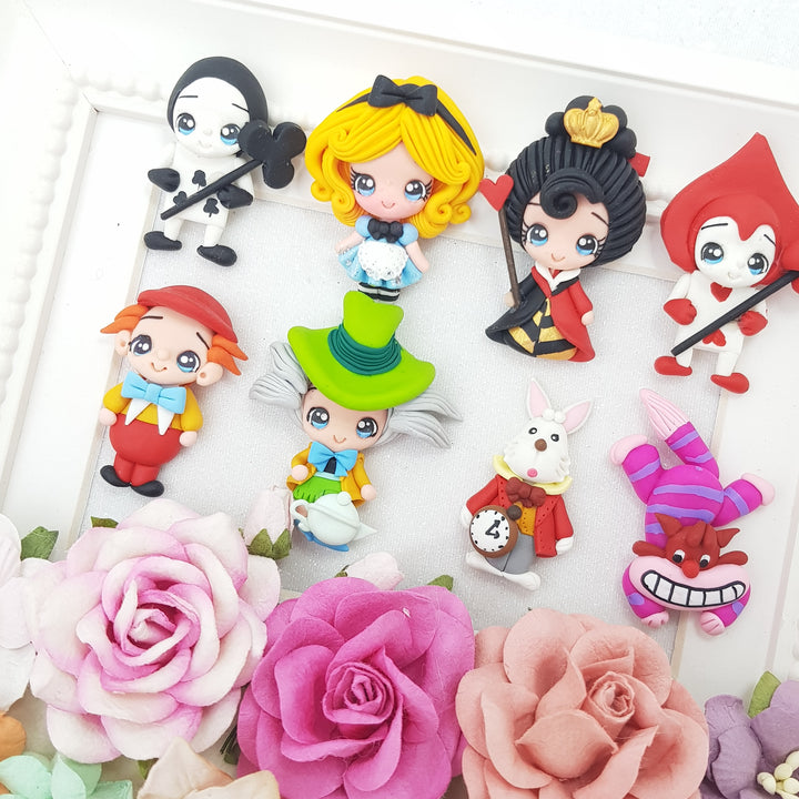 wonderland - Clay Charm Embellishment limited