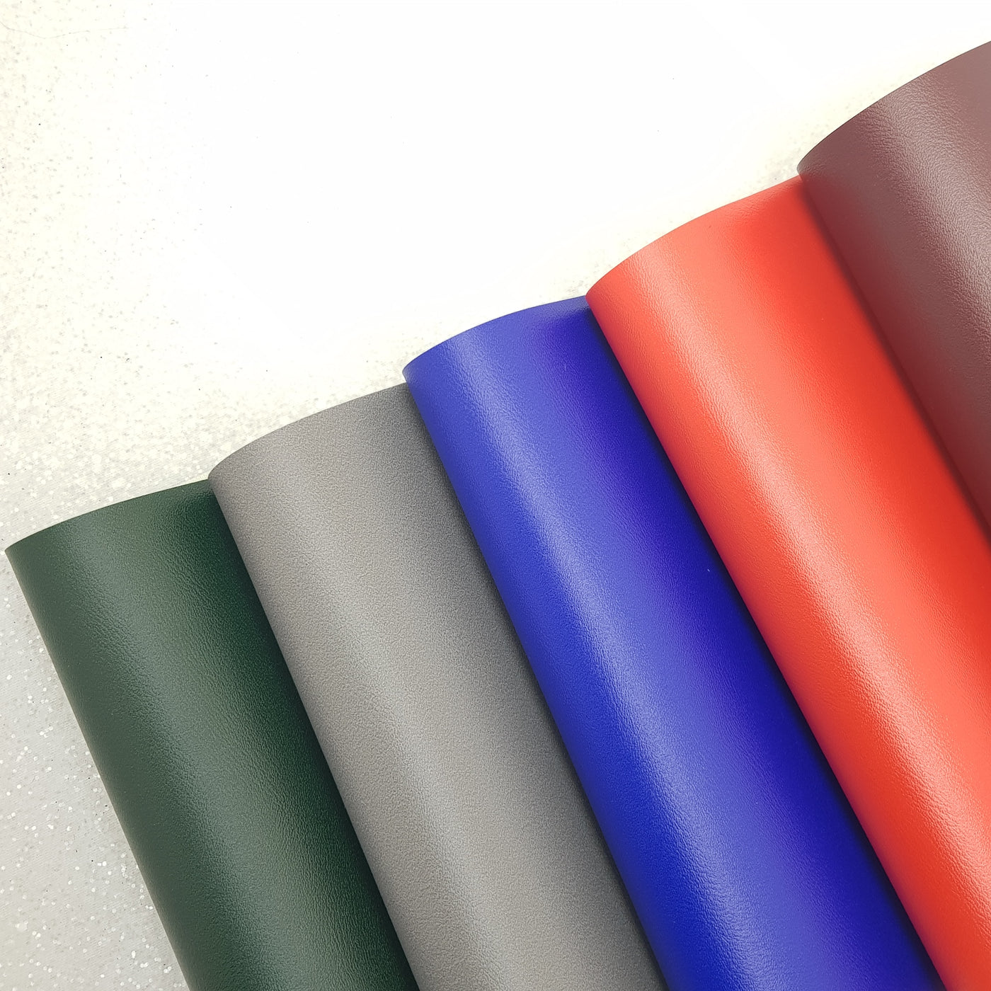 Plain solid colour - Leatherette vinyl - canvas - choose Fabric material Sheets