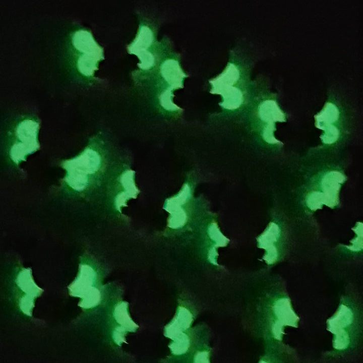 Clay Charm Embellishment - Glow in The Dark Unicorn Halloween - Crafty Mood
