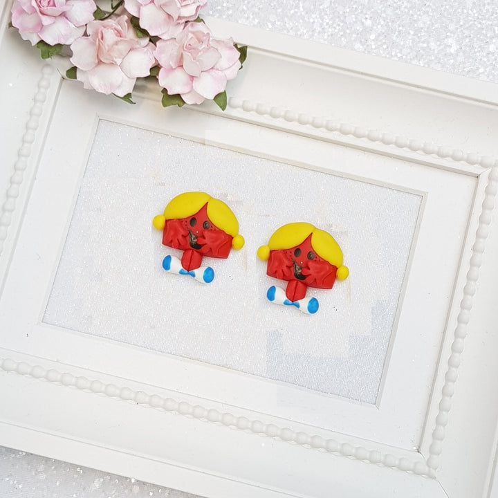 Sale Clay Charm Embellishment - mr and friend