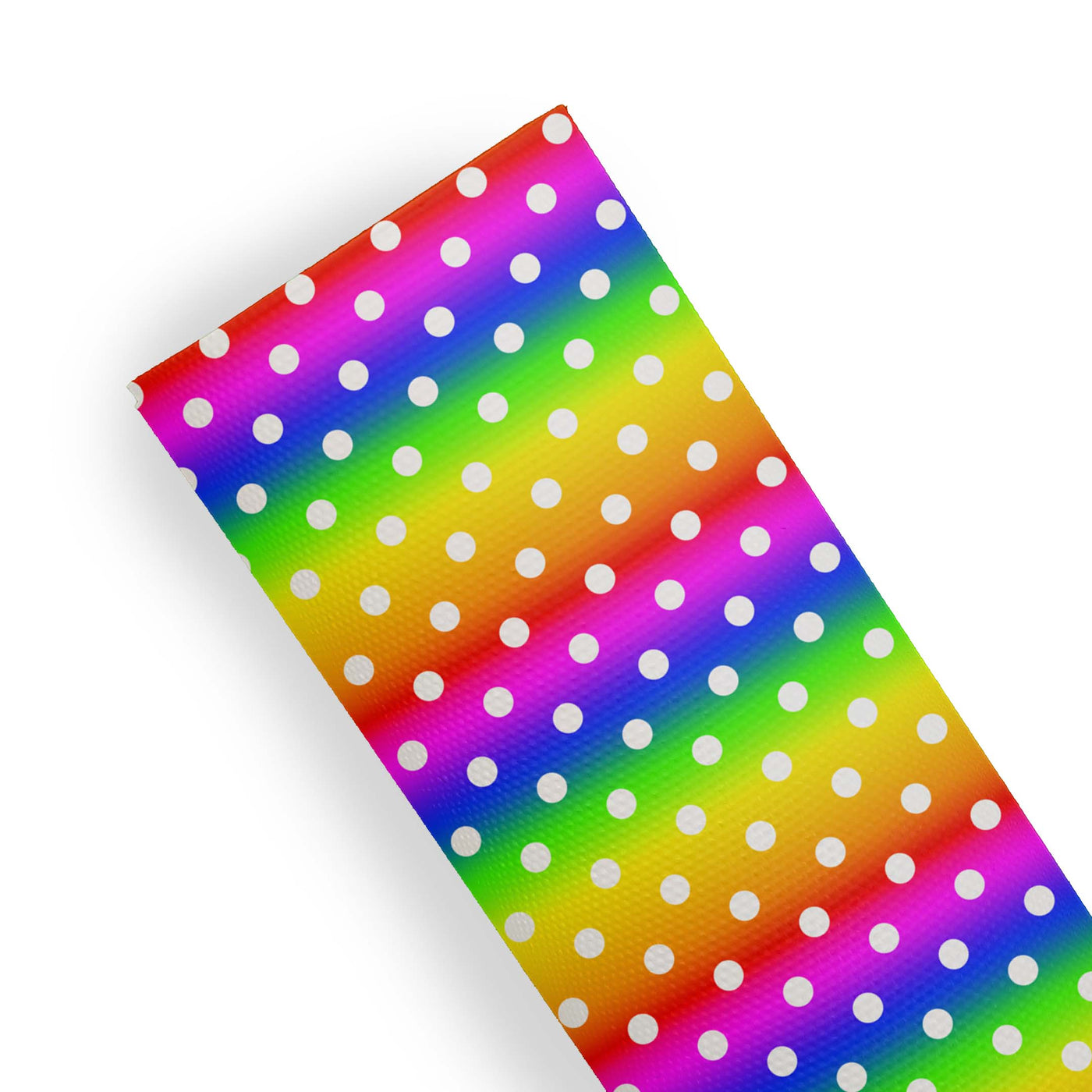 Polka dots colour base - Pu Leather vinyl - canvas - choose Fabric material Sheets