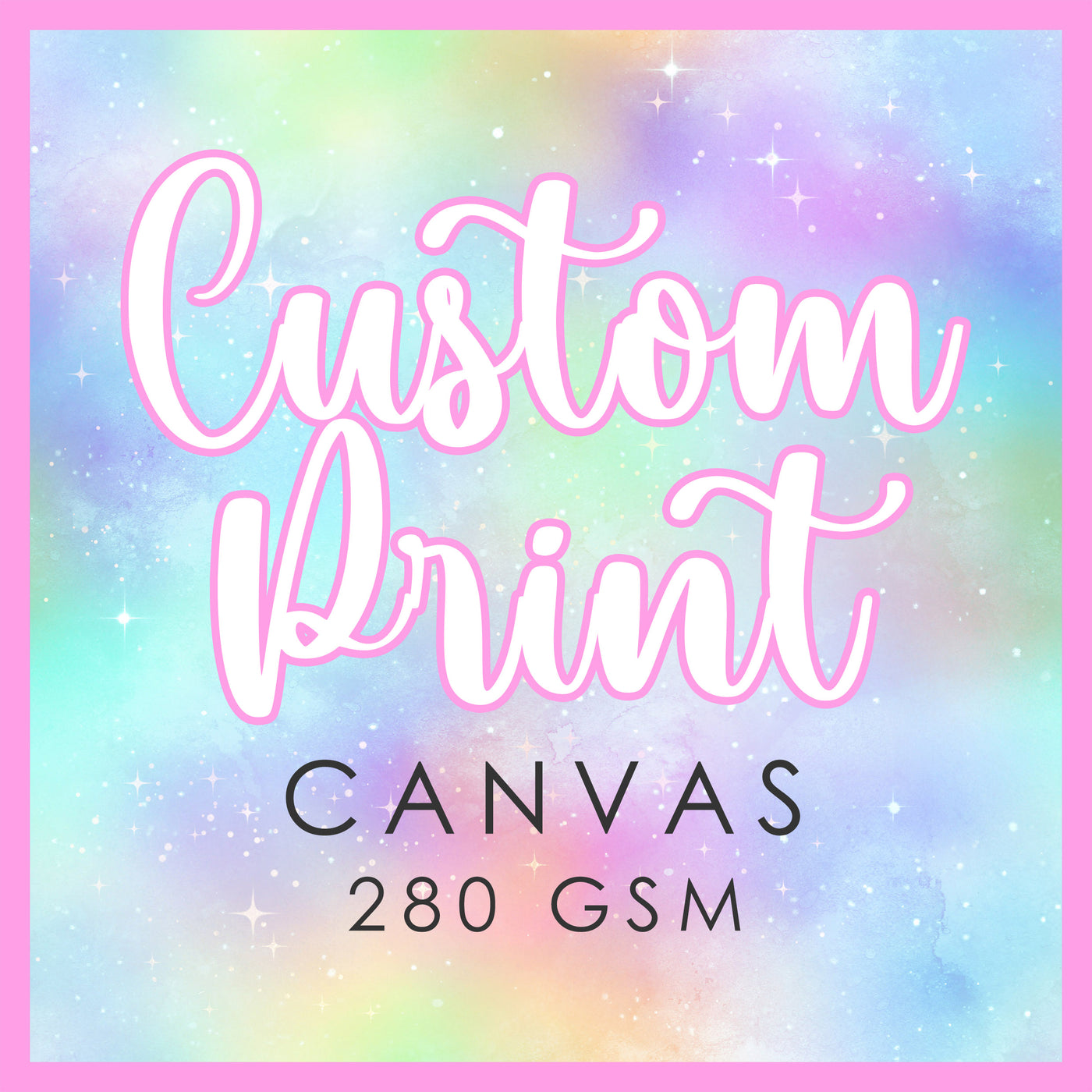 Custom print Canvas