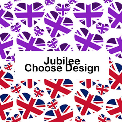 King union jack Leatherette vinyl - canvas - Queen Jubilee - choose Fabric Sheets
