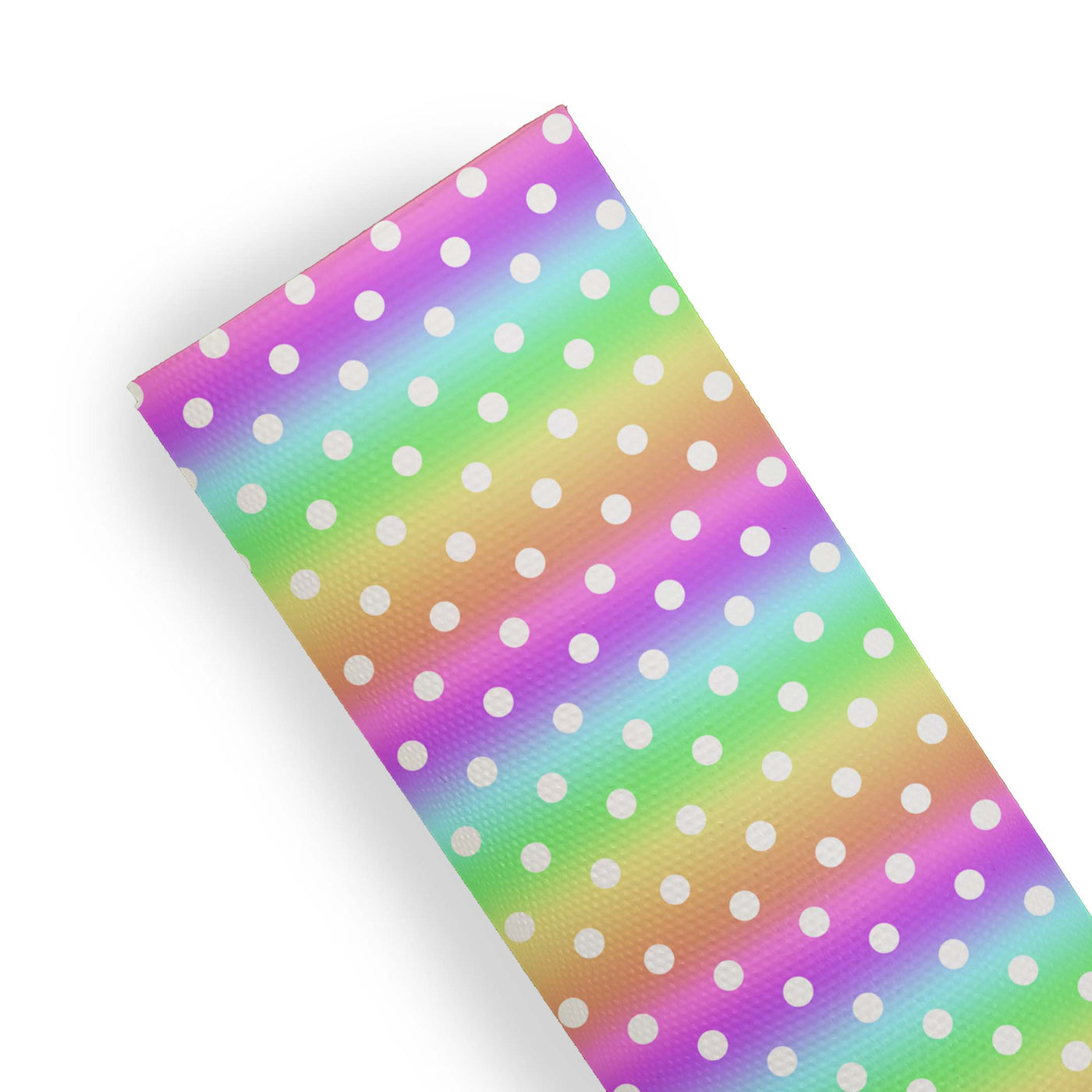 Polka dots colour base - Pu Leather vinyl - canvas - choose Fabric material Sheets