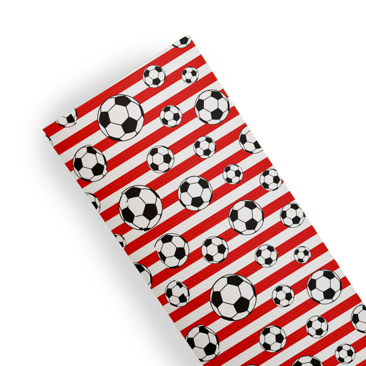 Football soccer - Pu Leather vinyl - canvas - choose Fabric material Sheets